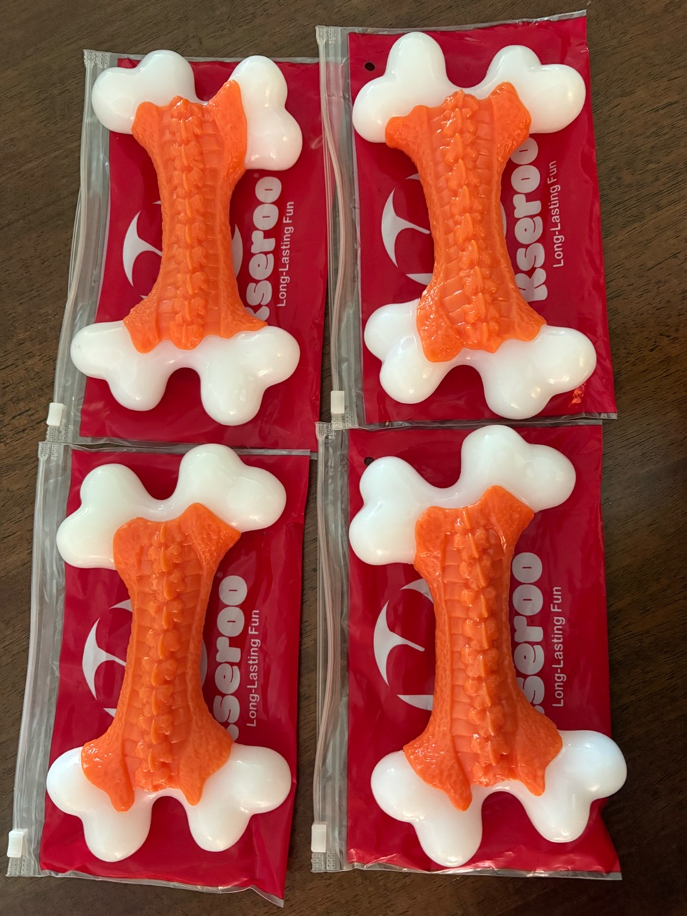 4x Kseroo Long Lasting Dog Toy for Aggressive Chewers